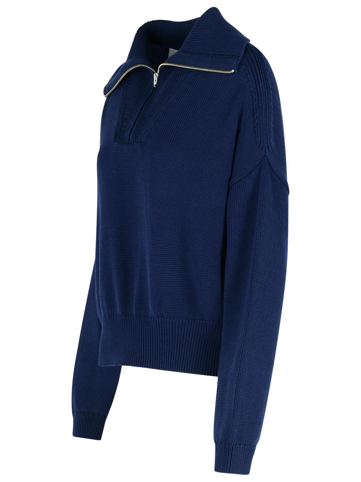 Closed Navy Organic Cotton Sweater In Blue