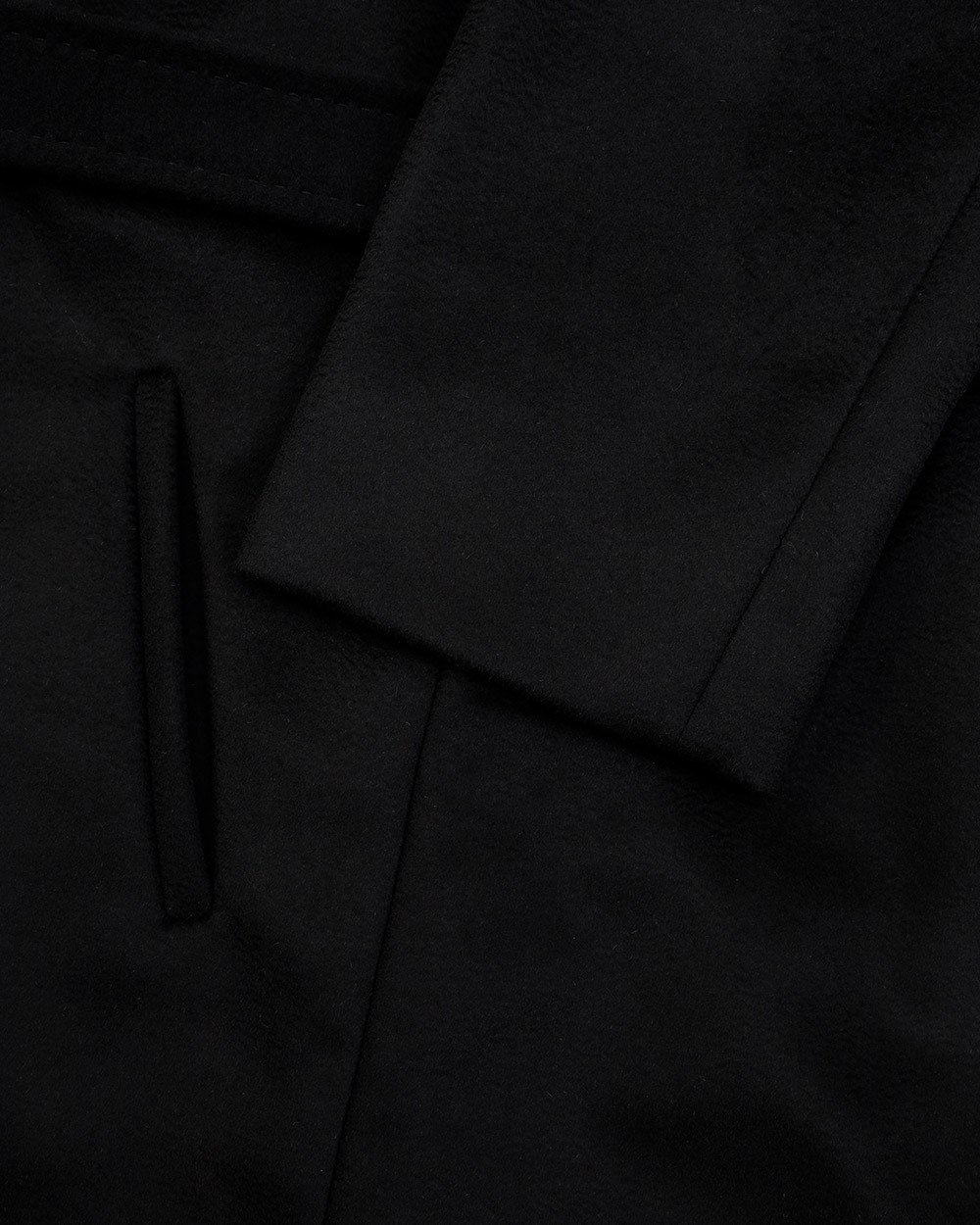 Max Mara Waist Coat In Black