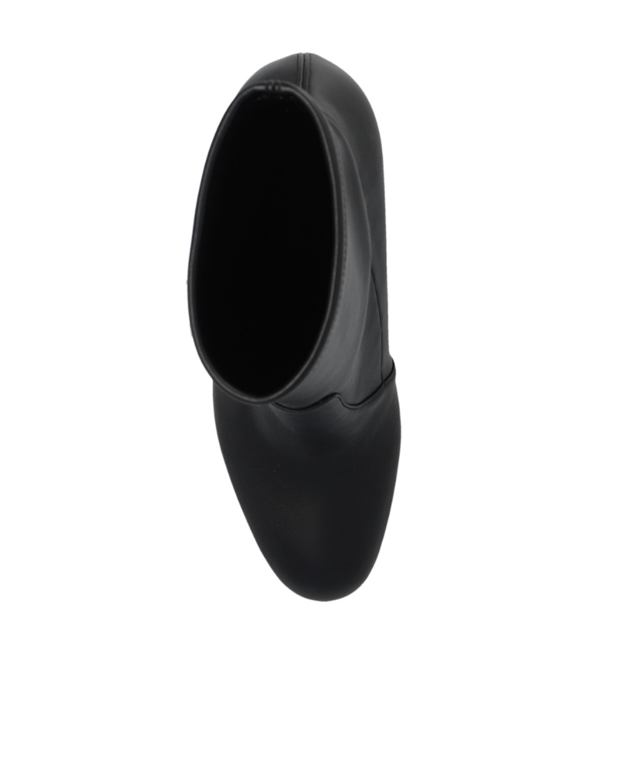 Casadei Patty Platform Boots In Black