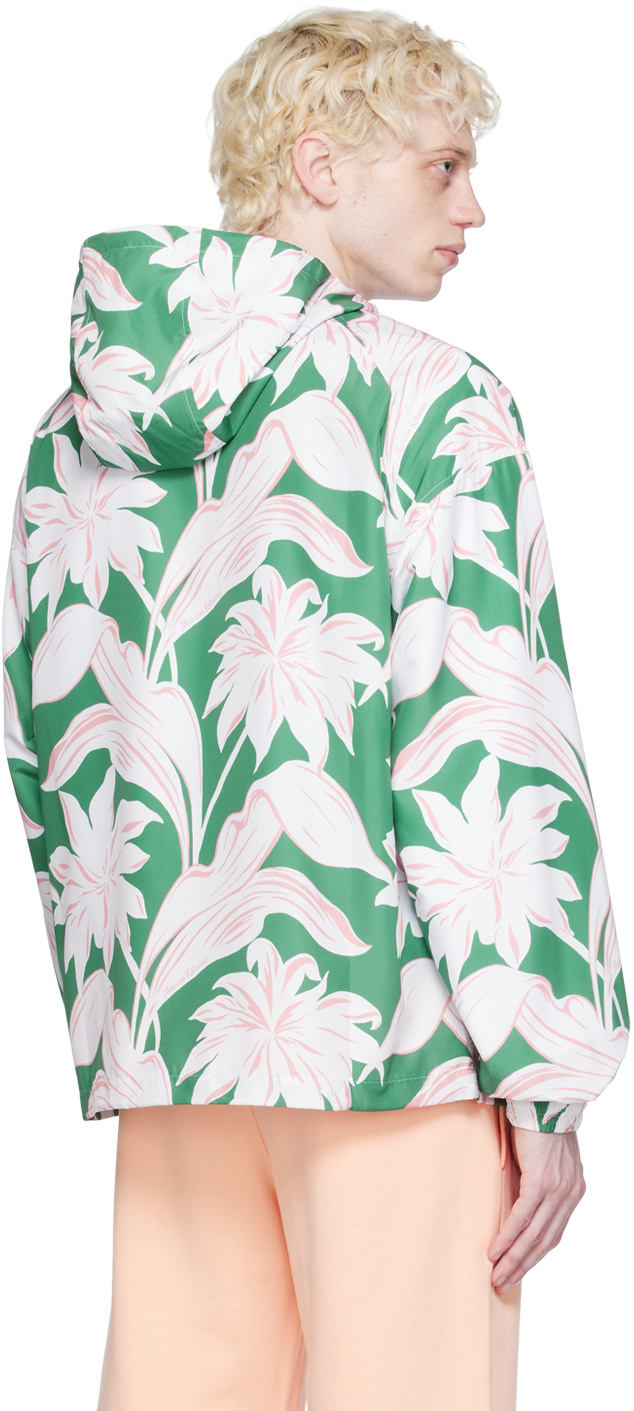 Maison Kitsuné Multicolor Hotel Olympia Edition Jacket In White