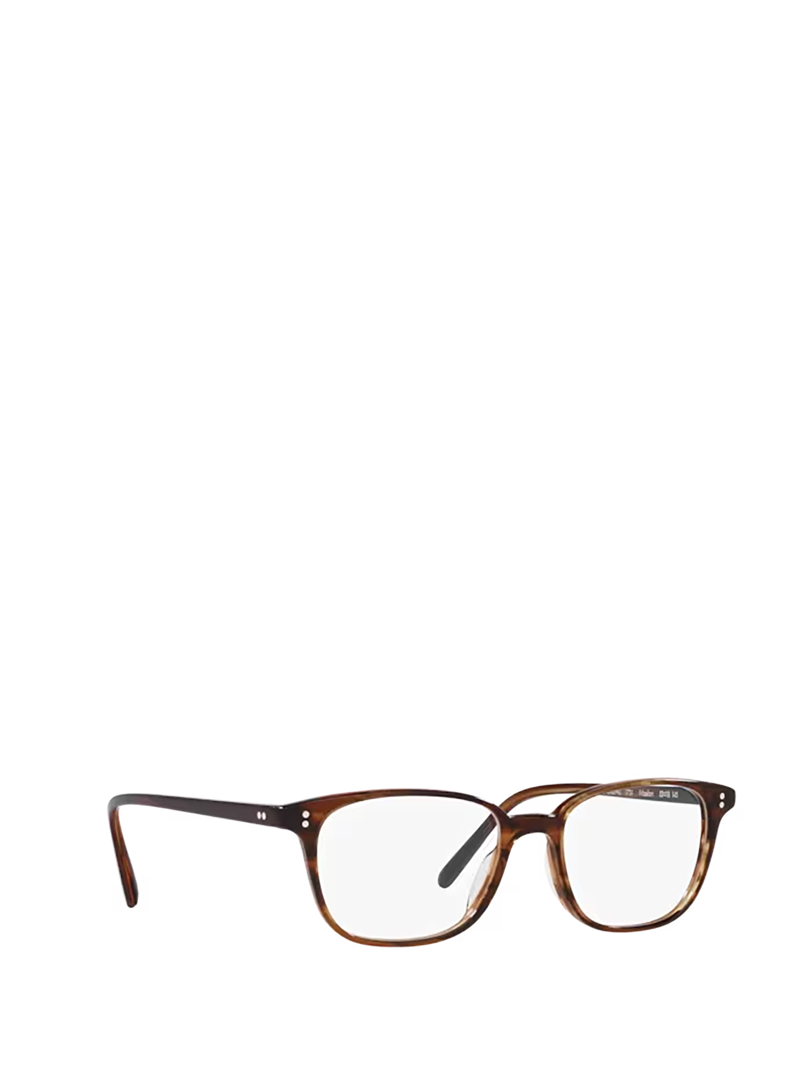 Oliver Peoples Rectangle-frame Glasses In Brown