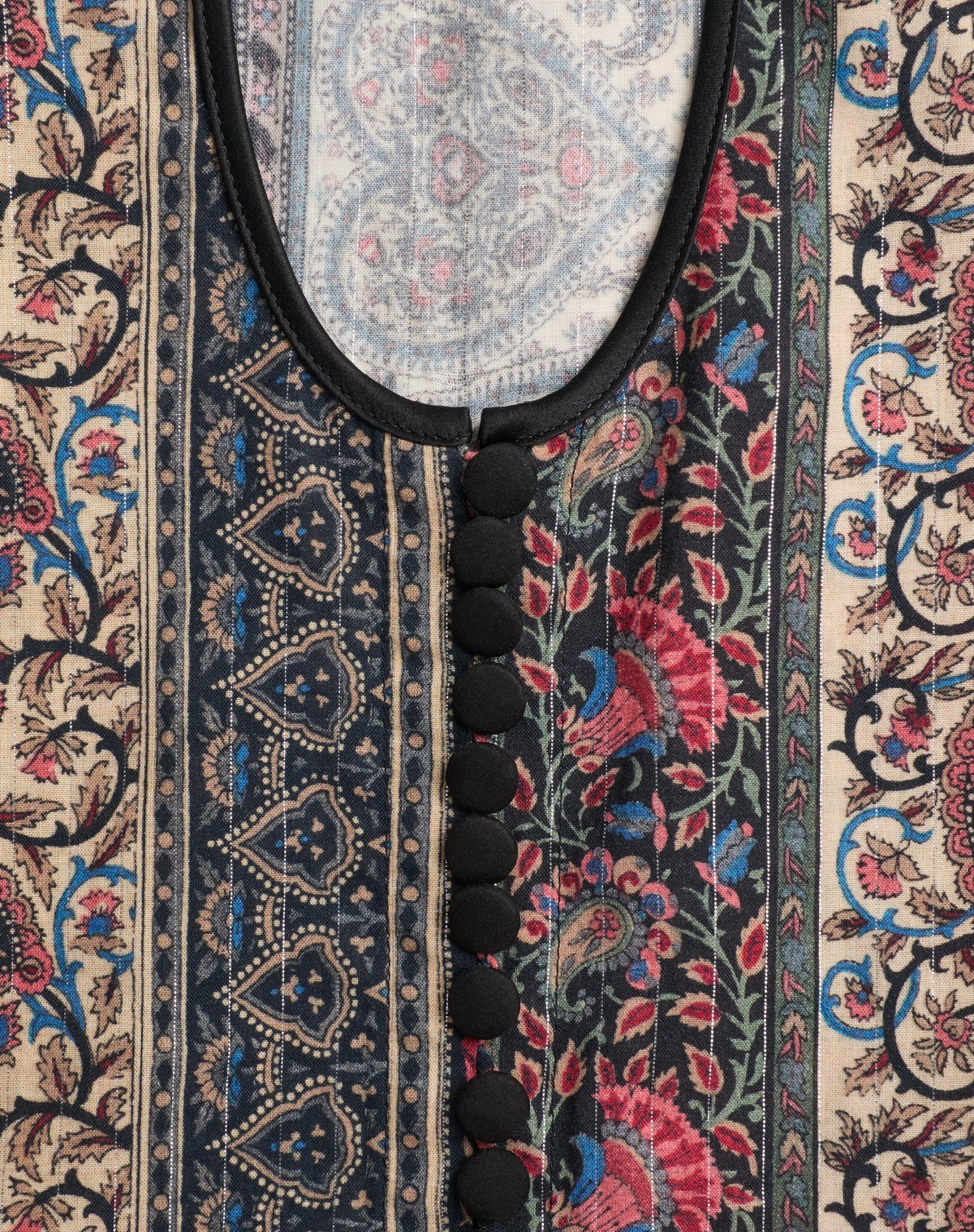 Valentino Paisley Print Shirt In Multicolor