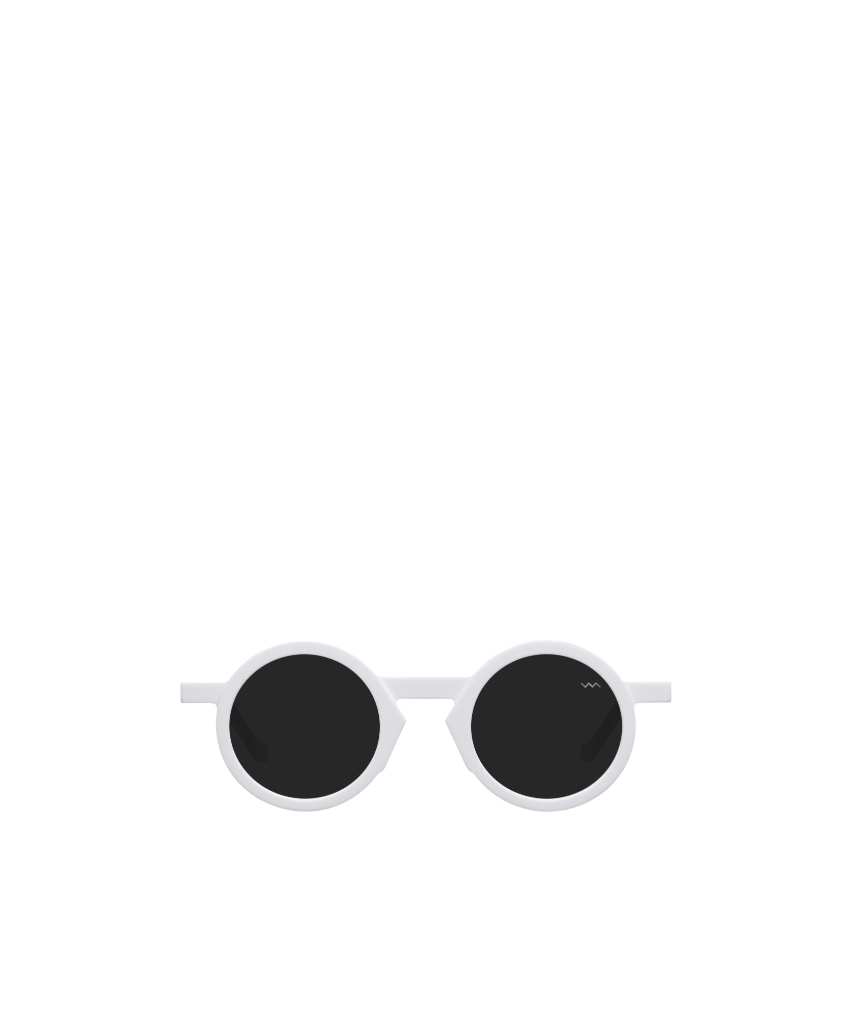 Vava Round-frame Sunglasses In White