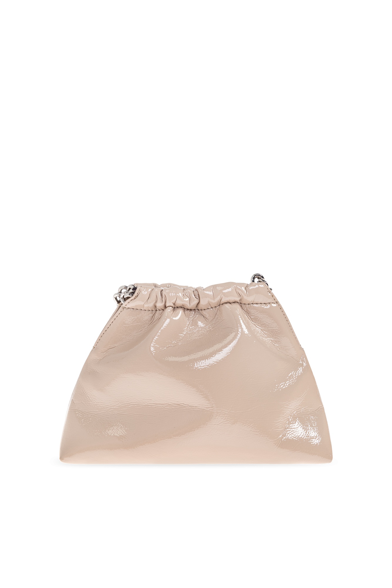 Stella Mccartney Logo Shoulder Bag In White