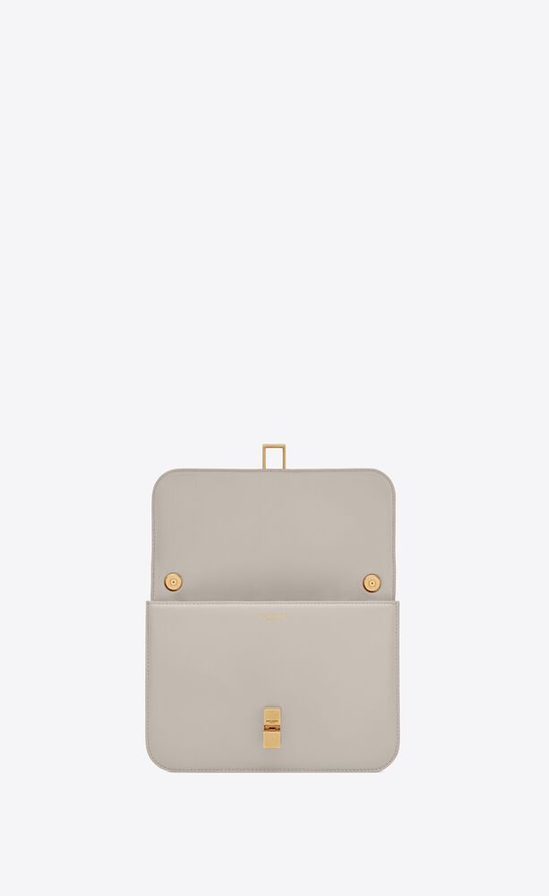 Saint Laurent Le Carré Satchel In White