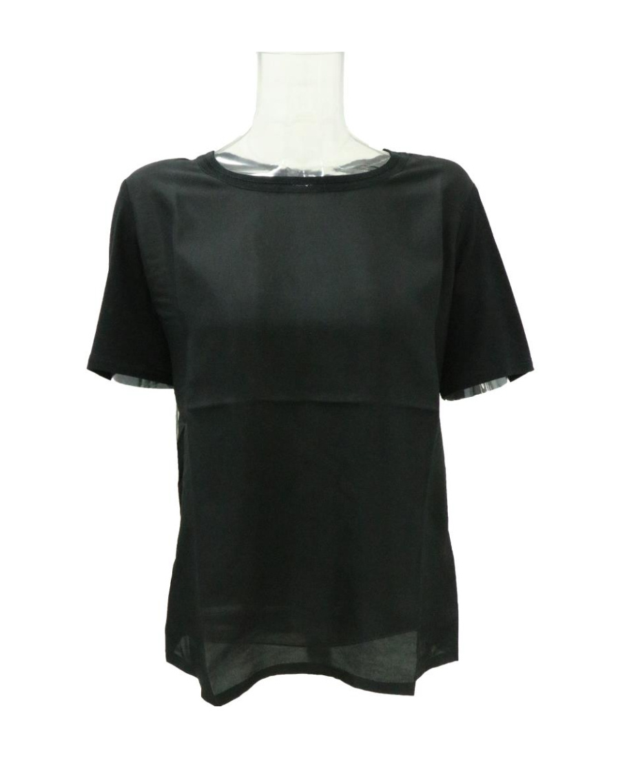 Weekend Max Mara Short-sleeved T-shirt In Black