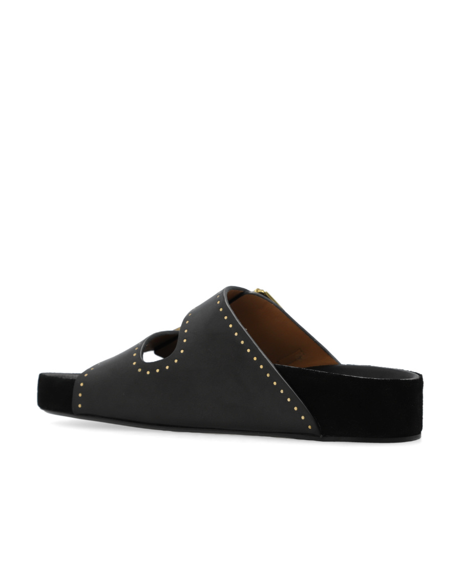 Isabel Marant Lennyo Slides In Black