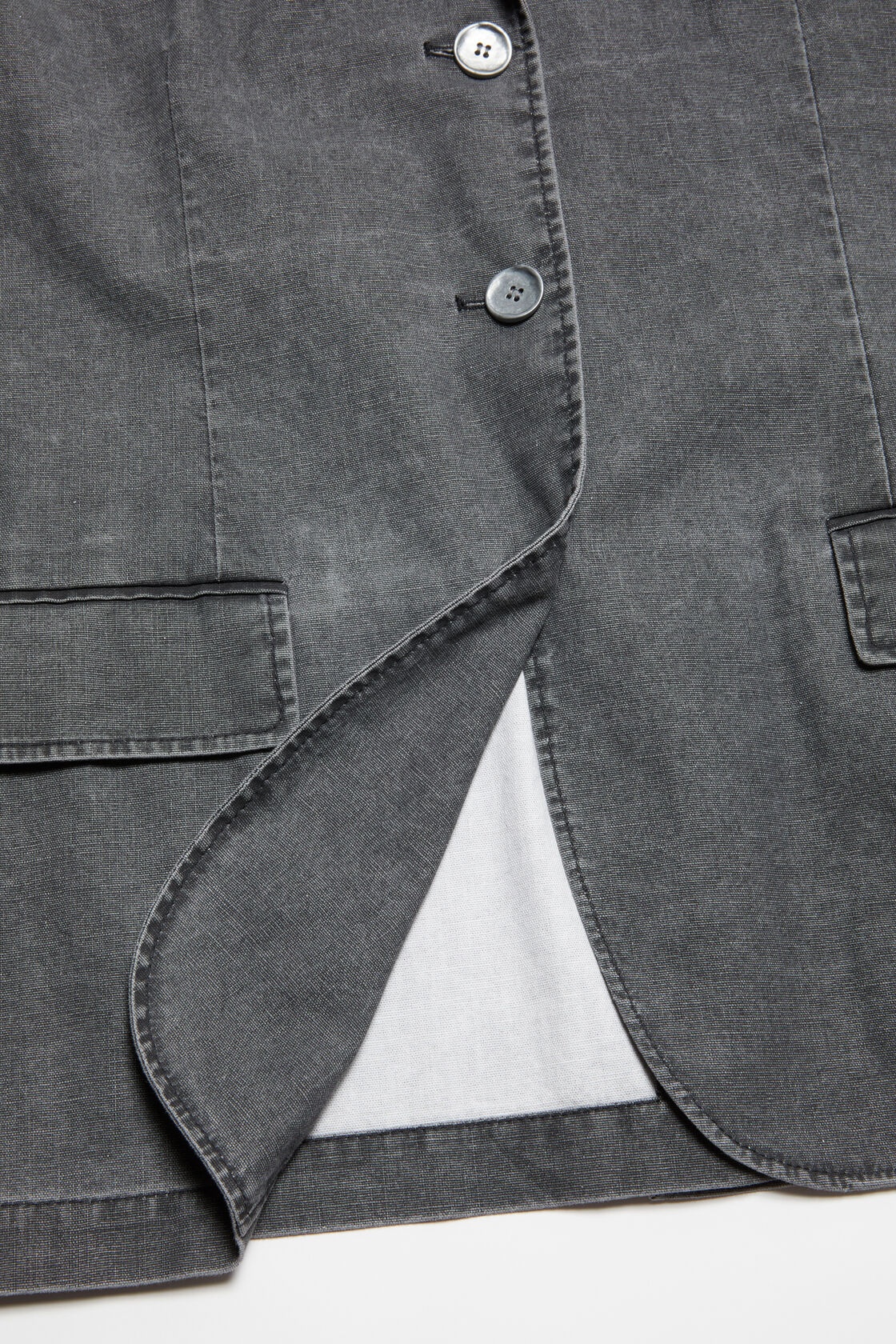 Acne Studios Shoulder Caps. In Gray