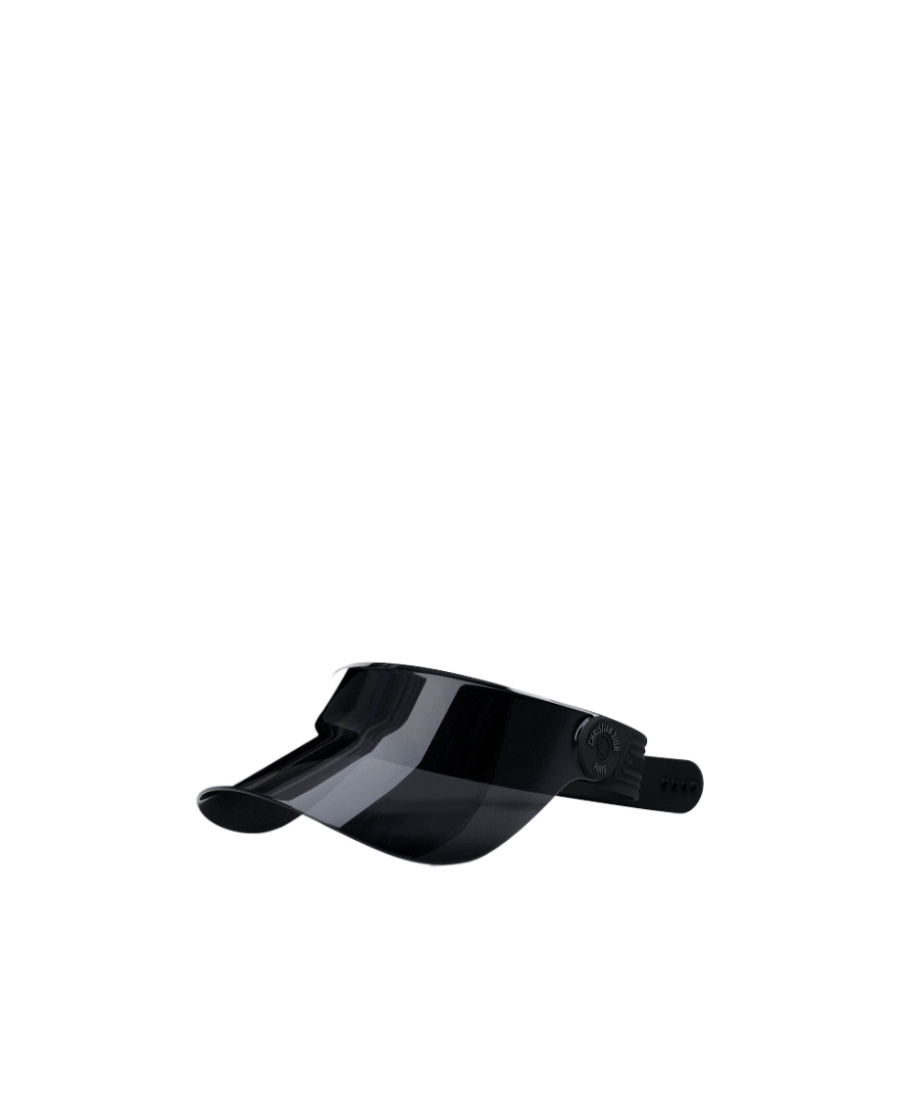 Dior Logo Sunshade Hat In Black