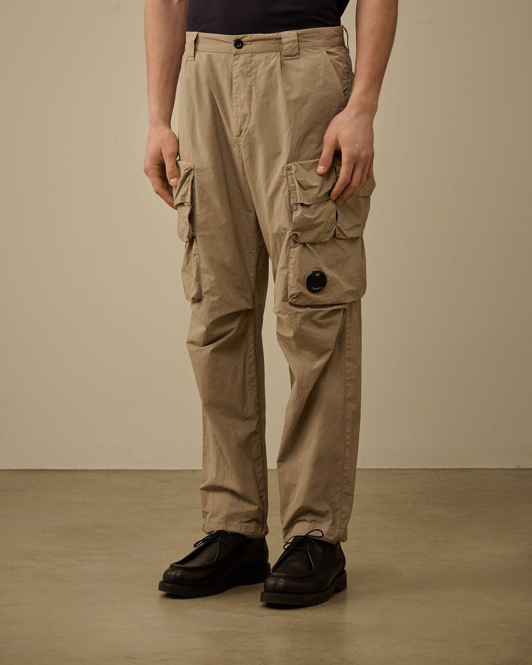 C.p. Company Relaxed-fit Cargo Pants With Multiple Pockets In Brown
