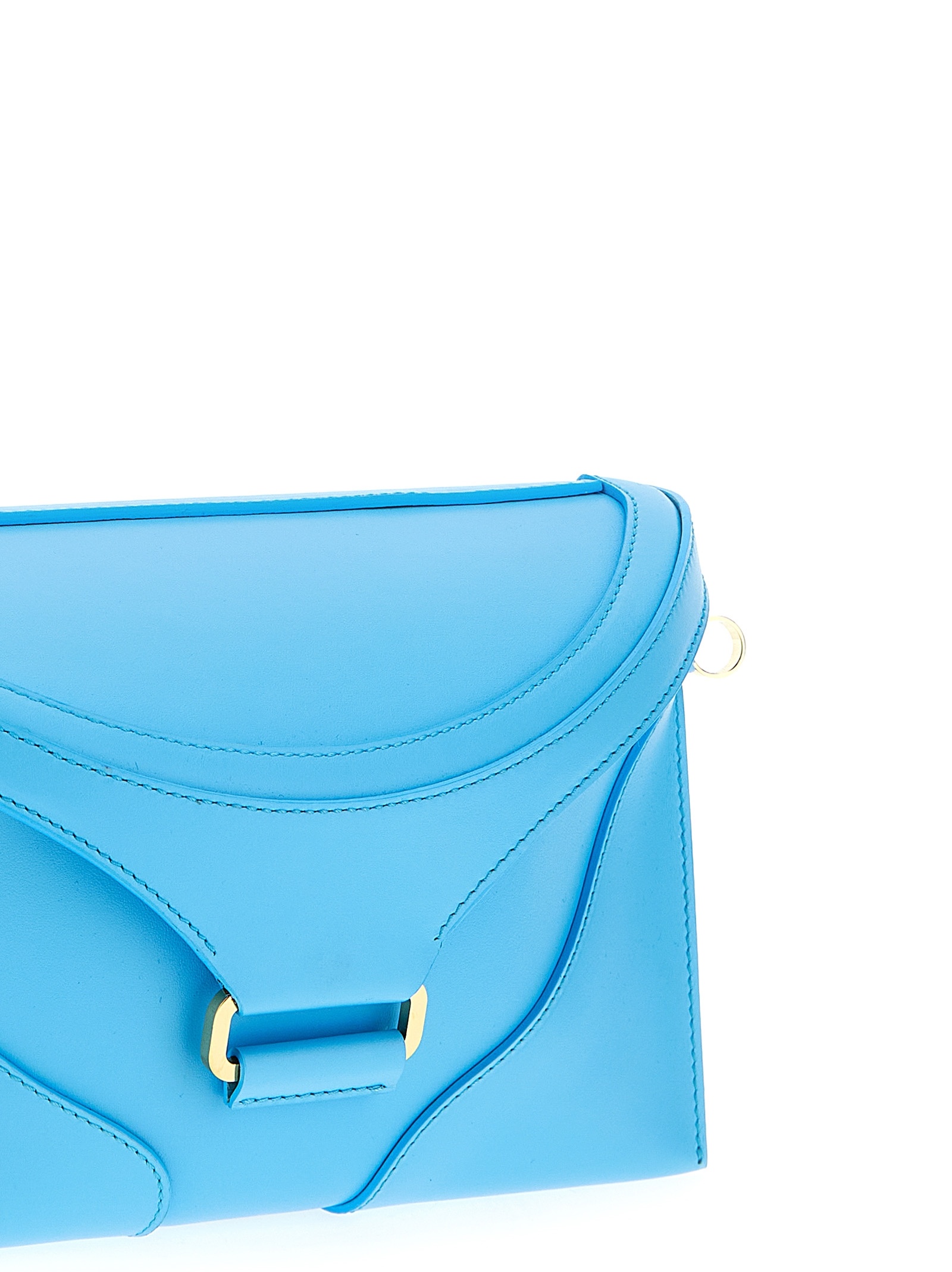 Rodo Logo Shoulder Bag In Blue