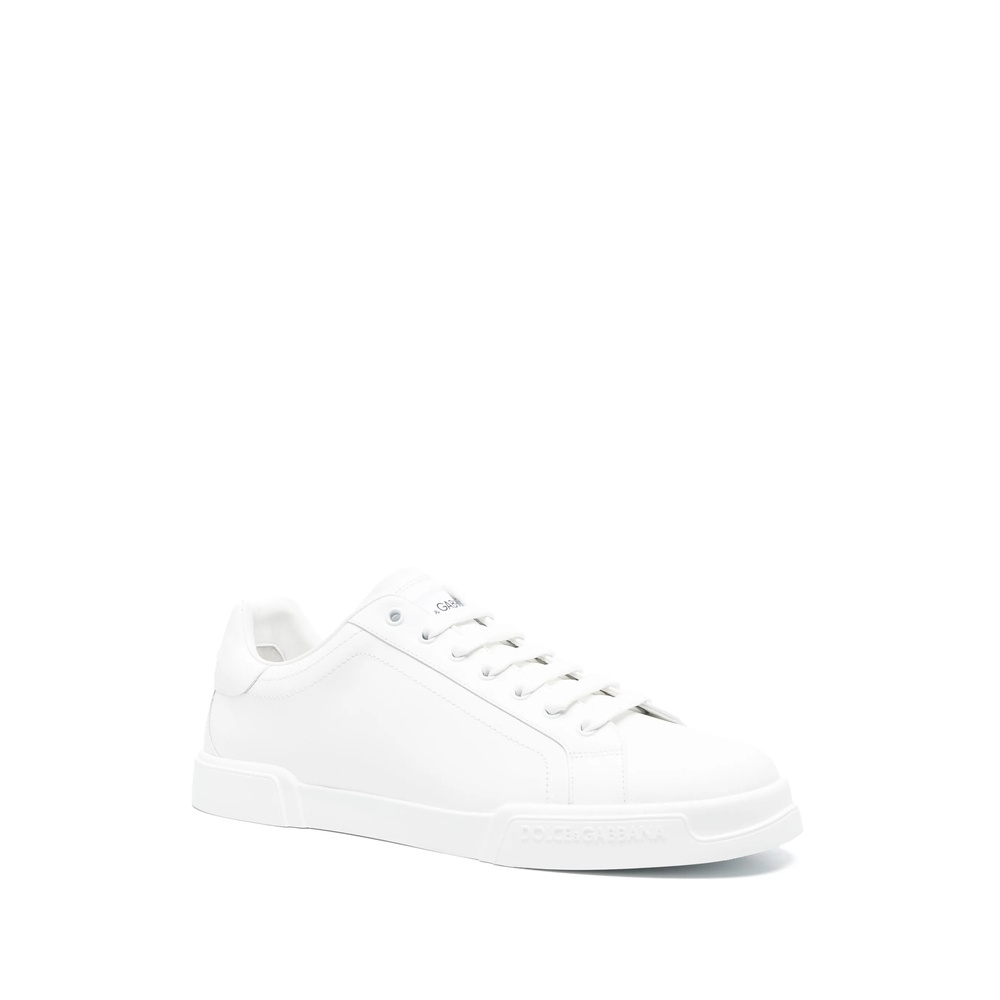 Dolce & Gabbana Dolce&gabbana Portofino White Low Trainer
