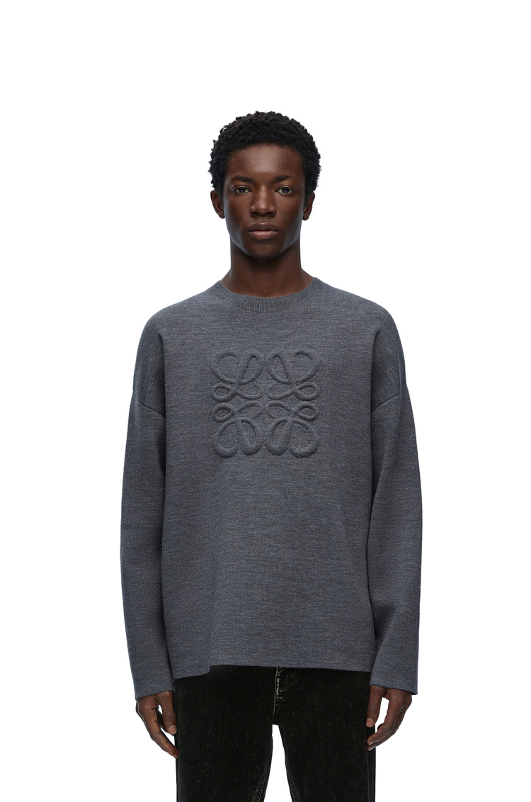 LOEWE ANAGRAM SWEATER IN WOOL