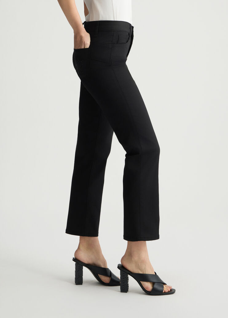 Liu •jo Liu Jo High-rise Cropped Trousers In Black