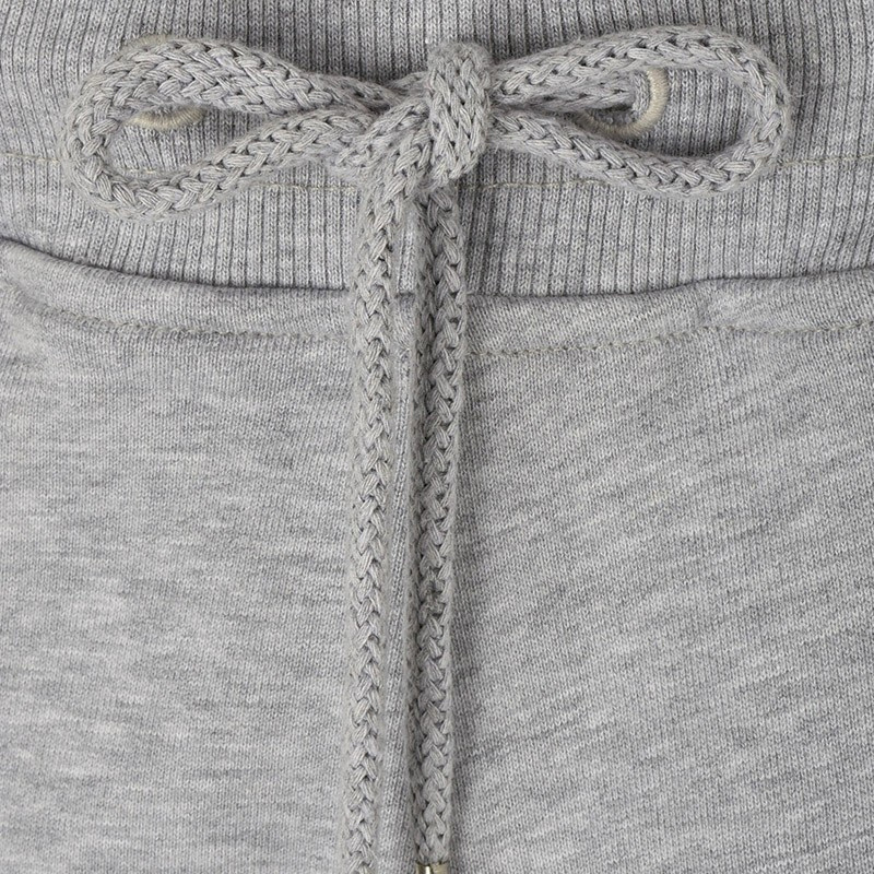 Moschino Logo Pattern Sweatpants In Gray