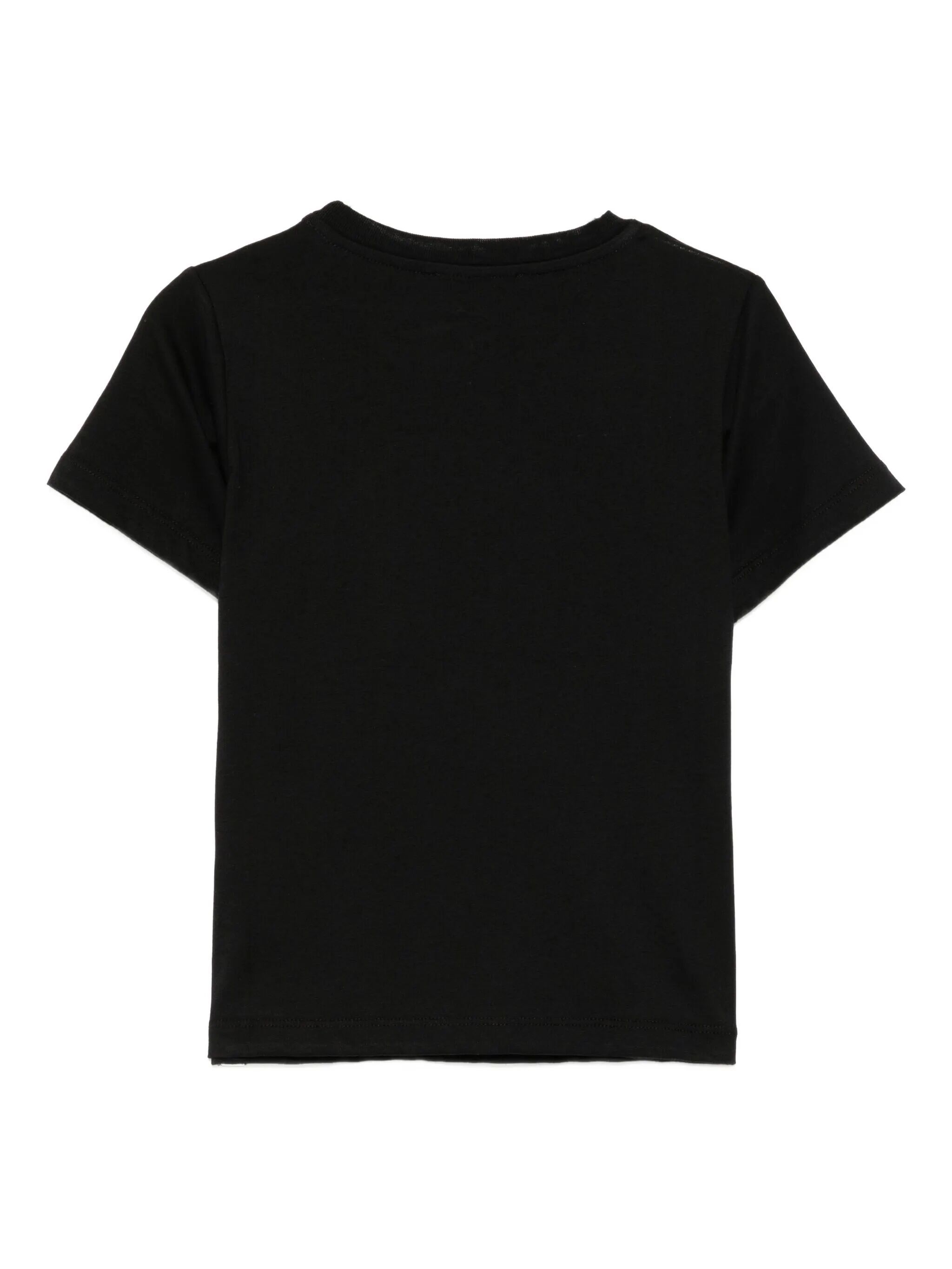Balmain Logo-appliqué T-shirt In Black