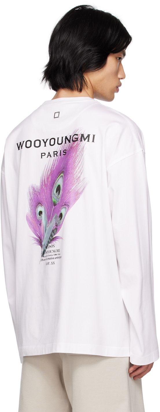 Wooyoungmi Long-sleeved T-shirt In White