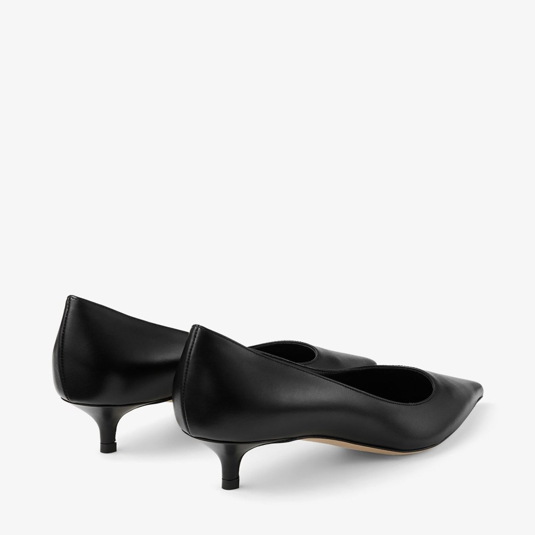Jimmy Choo 50mm Amelia Pointed-toe Kitten-heel Pumps