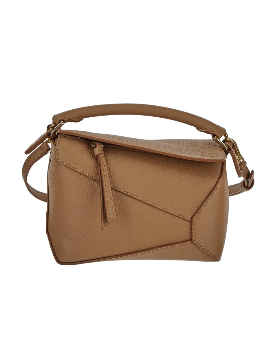 LOEWE MINI PUZZLE BAG IN SOFT GRAINED CALFSKIN