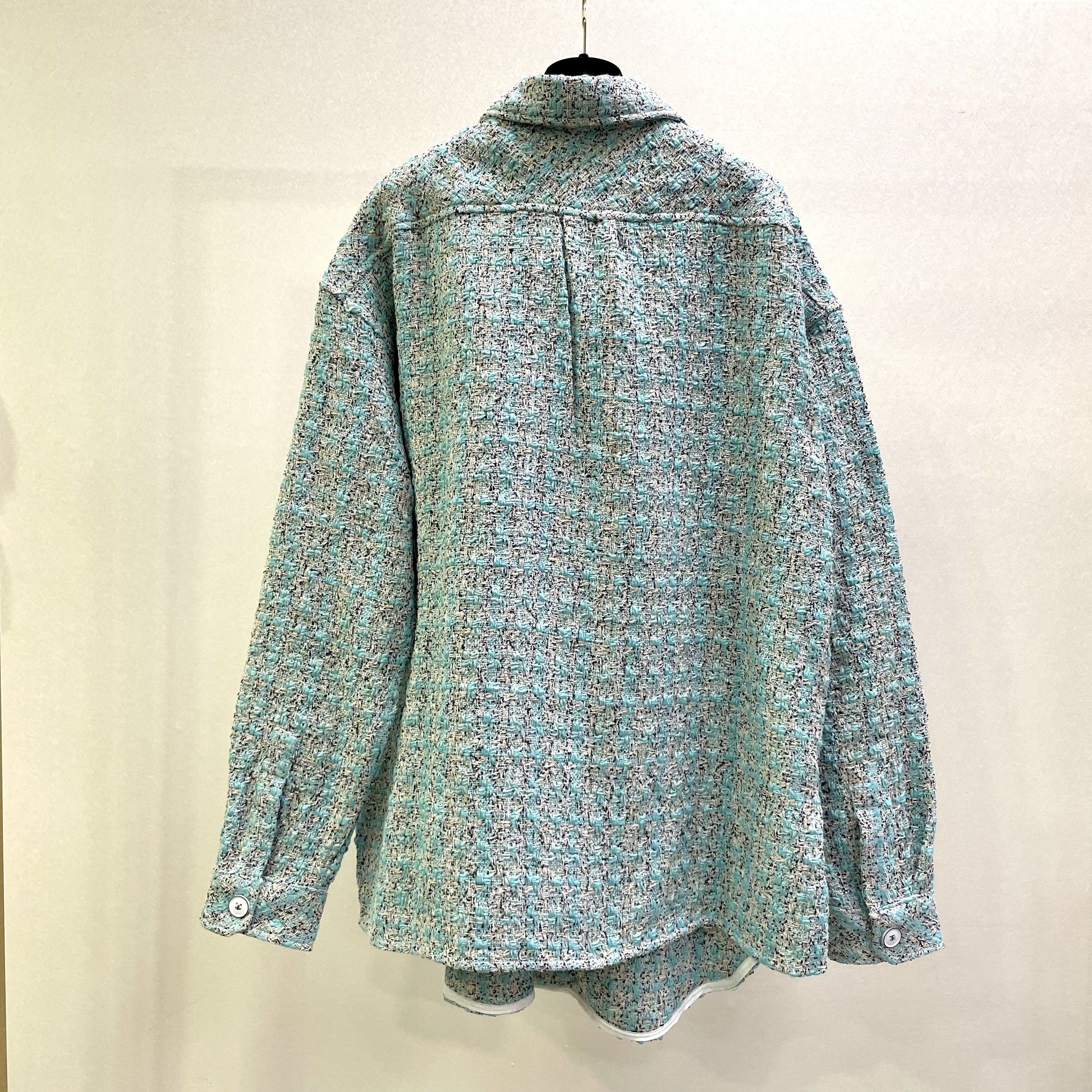 Charlie Luciano Logo Casual Jacket In Gray