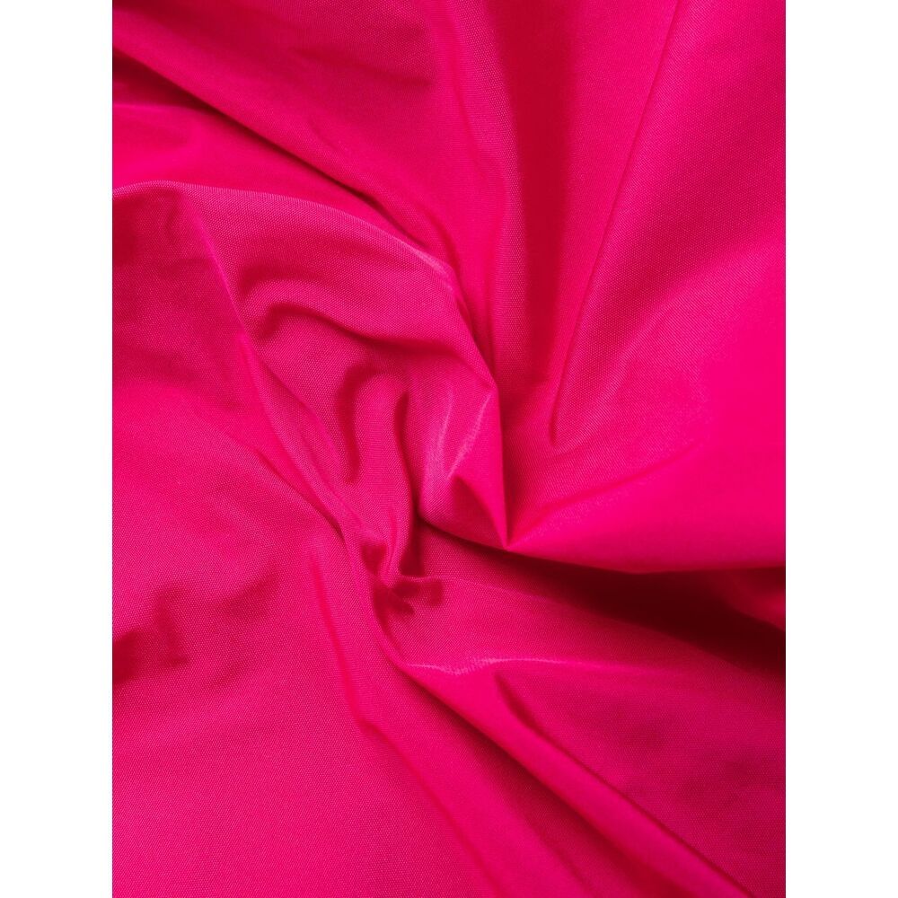 Red Valentino Bow-detail Taffeta Minidress In Red