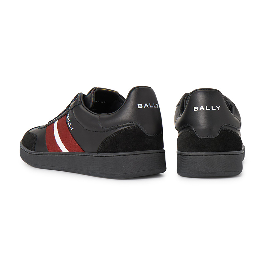 Bally Lace-up Sneakers In Black