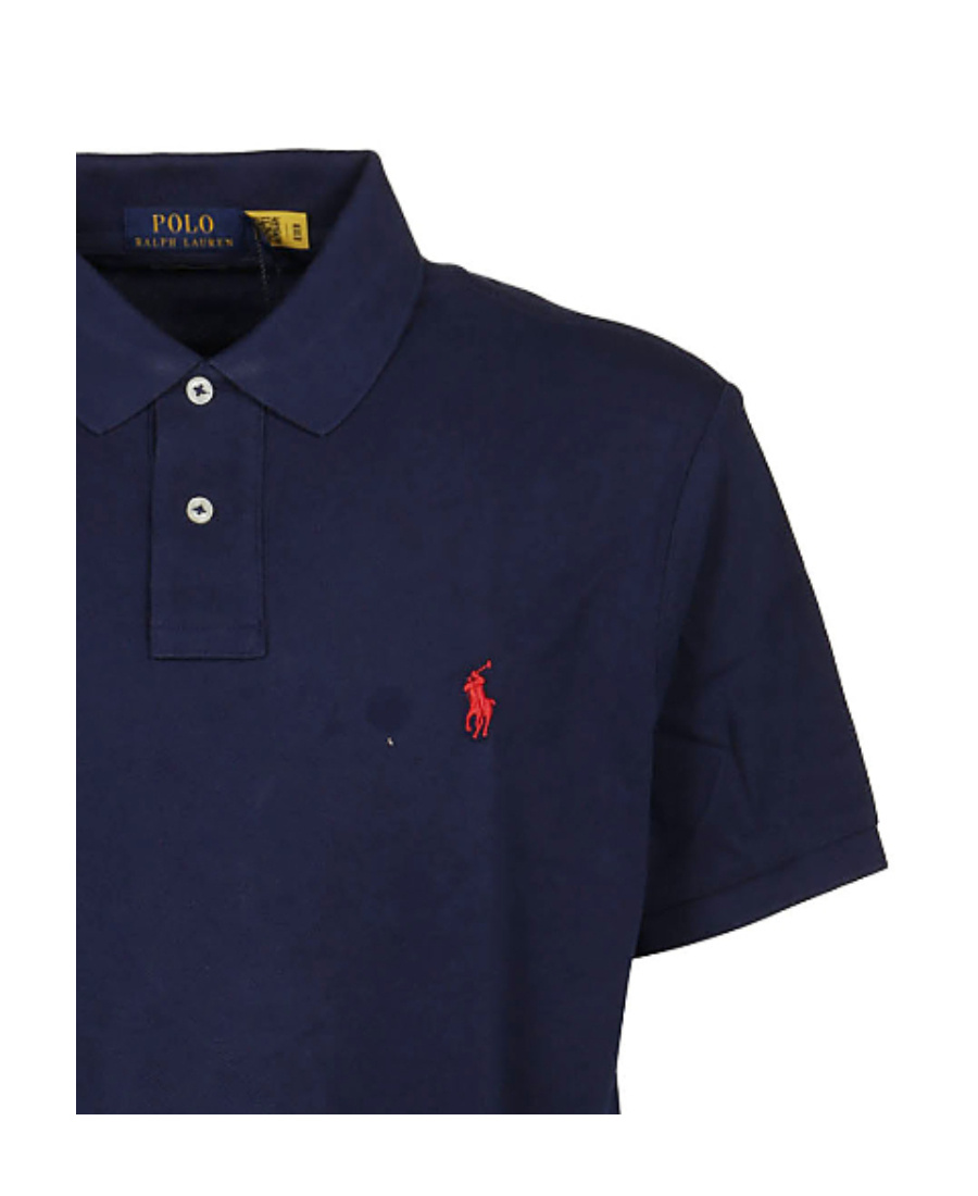 Shop Polo Ralph Lauren Pony Polo Shirt In Blue