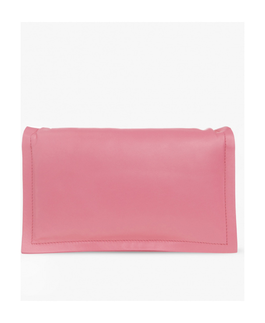 Shop Ferragamo Logo Flip Mini Shoulder Bag In Pink