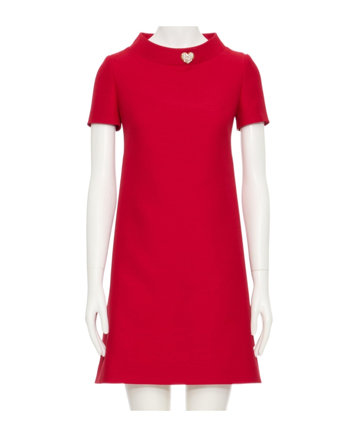 Valentino Crepe Couture Short Dress