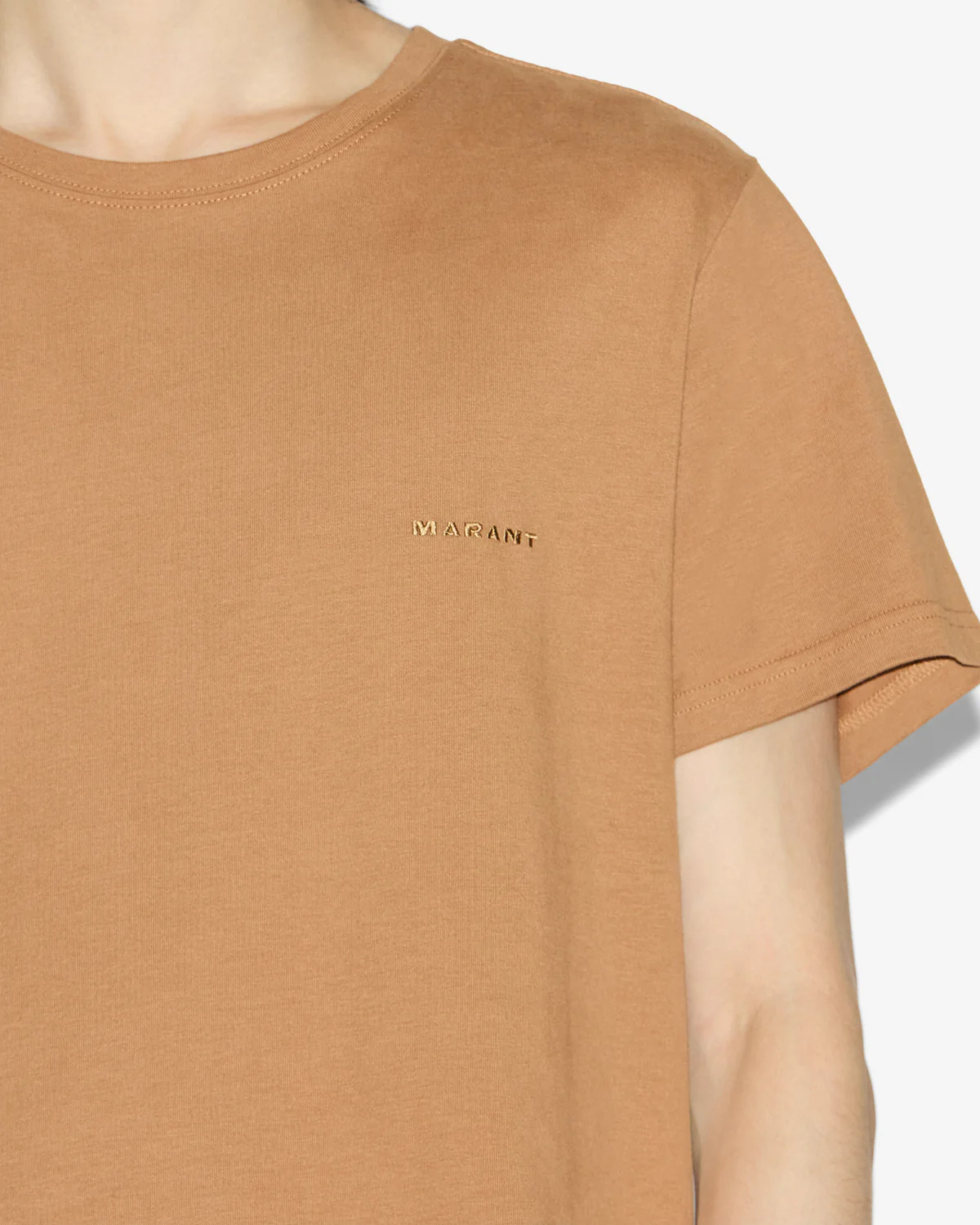 Isabel Marant Zafferh T-shirt In Brown