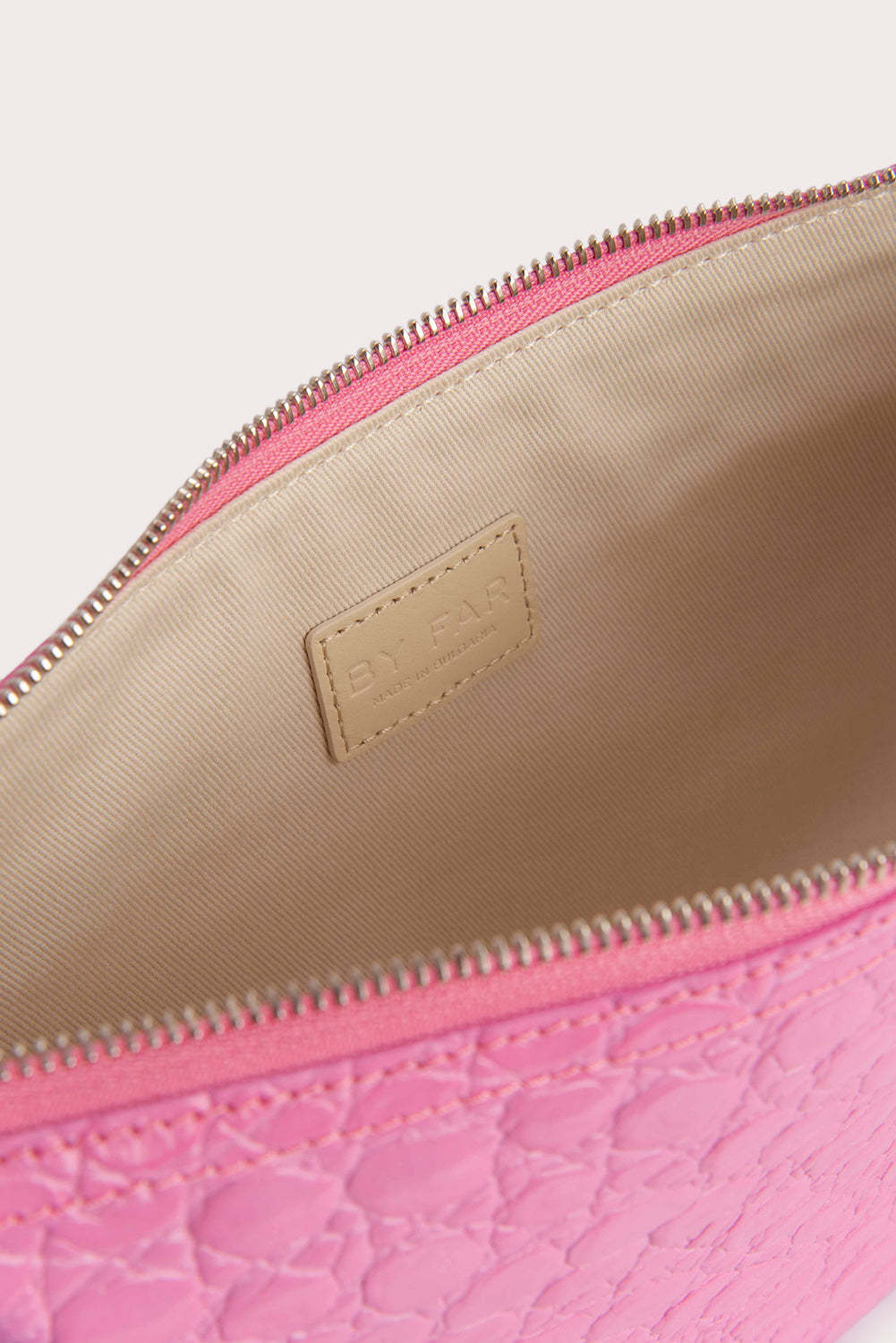 By Far Gib Shoulder Bag In Pink