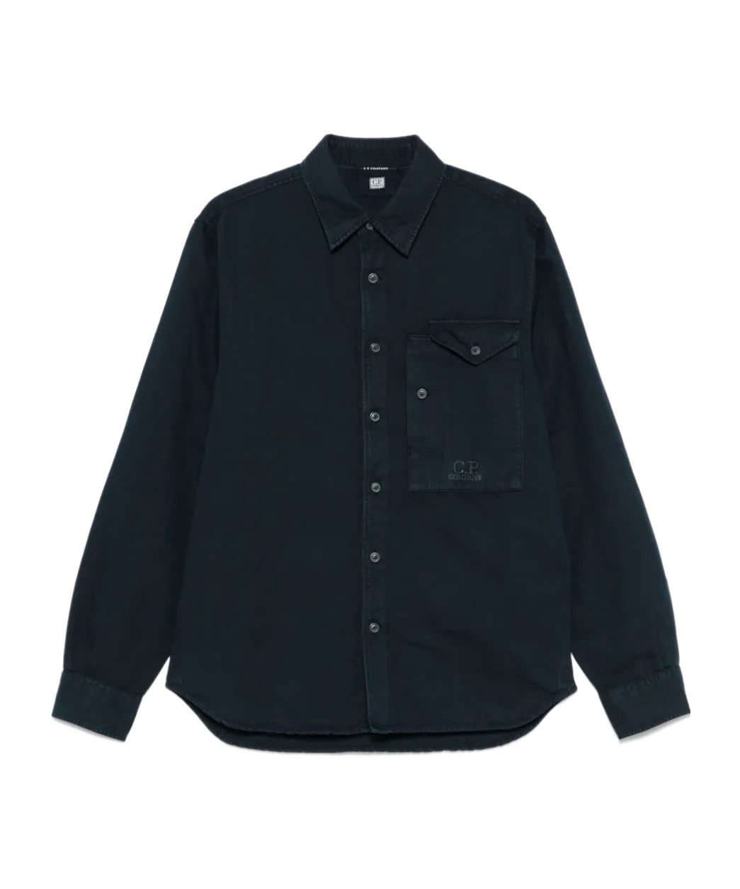 C.p. Company Long Sleeves Shirt In Black