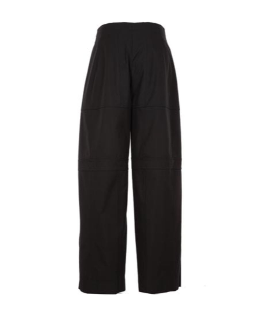 Jil Sander Cotton Cargo Pants In Black