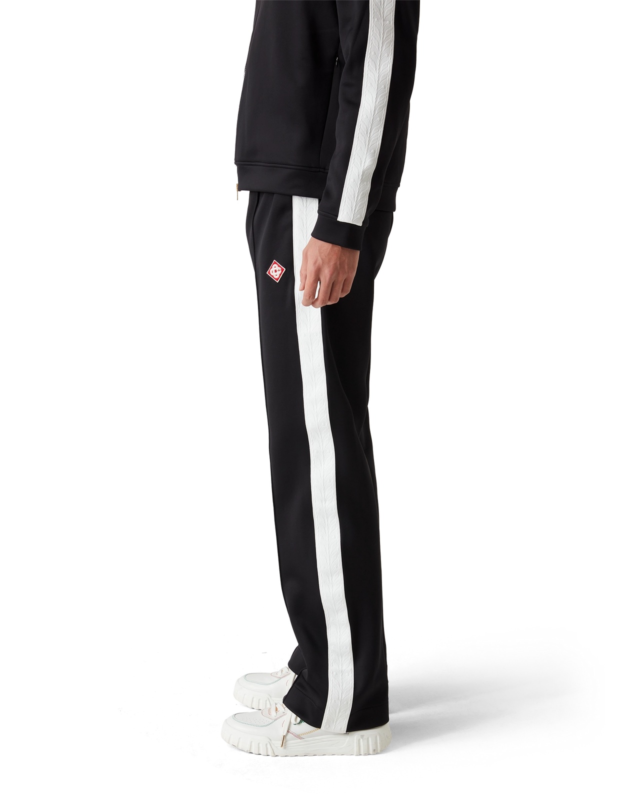 Casablanca Elastic Waist Sweatpants In Black