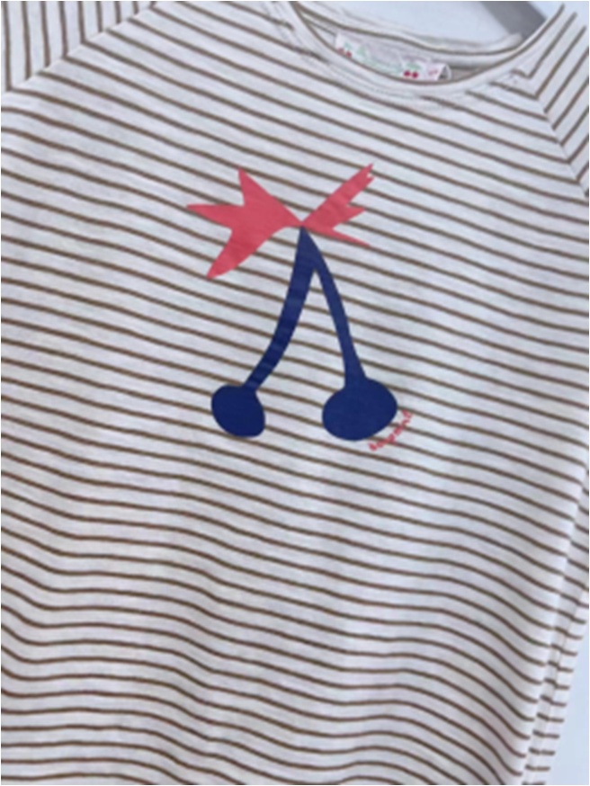 Bonpoint Striped T-shirt In White