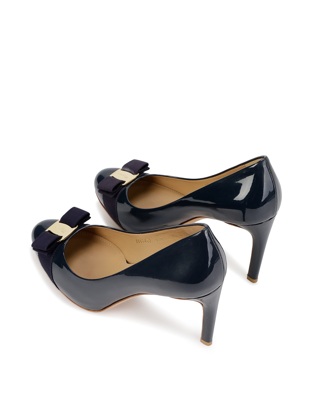 Ferragamo Shallow High-heeled Shoes In Black