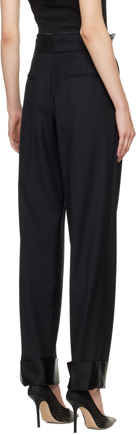 Christopher Esber Wool-blend Straight-leg Trousers