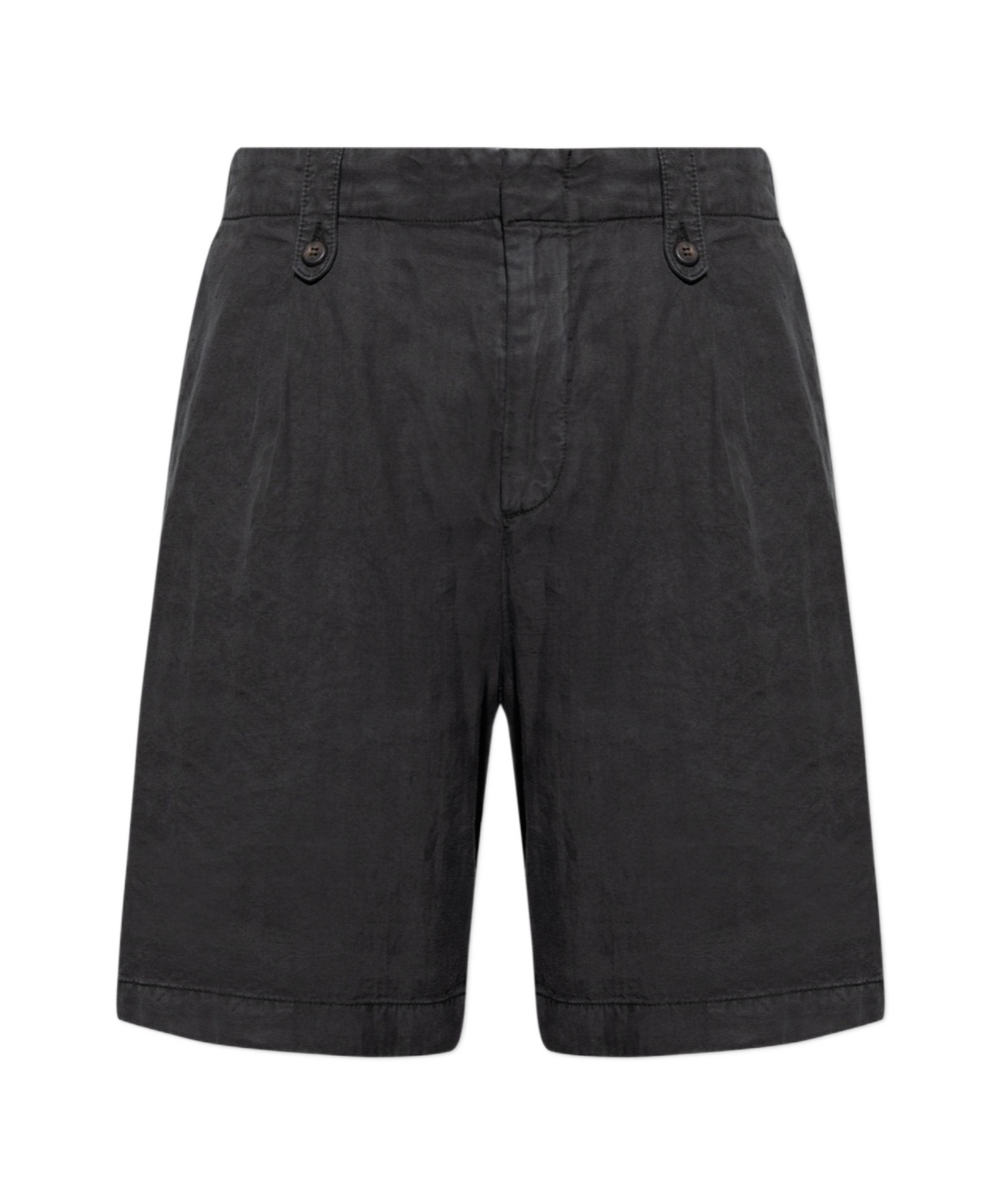Eleventy Waistband Loop Shorts In Black