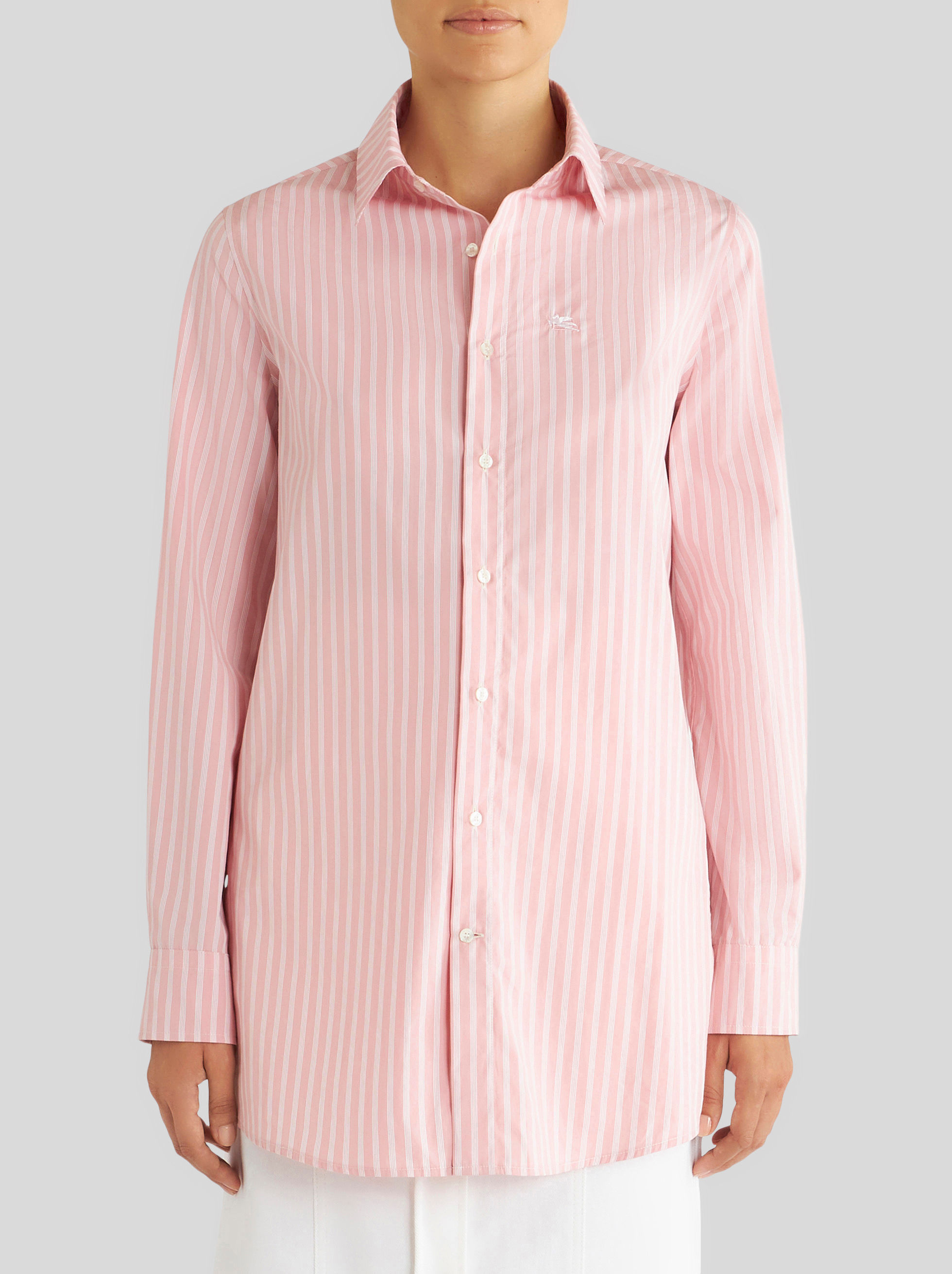 Etro Rose Shirt Clothing In Pink