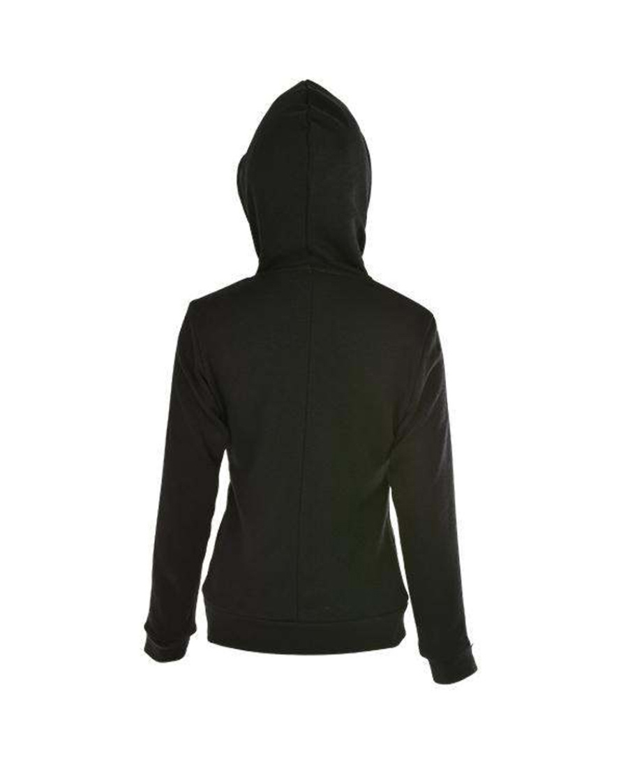 Emporio Armani Hooded Sports Leisure Jacket In Black