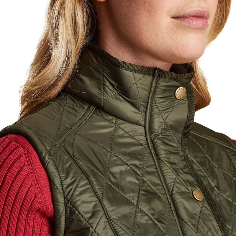 Barbour Core Essentials Otterburn Quilted Vest In Black