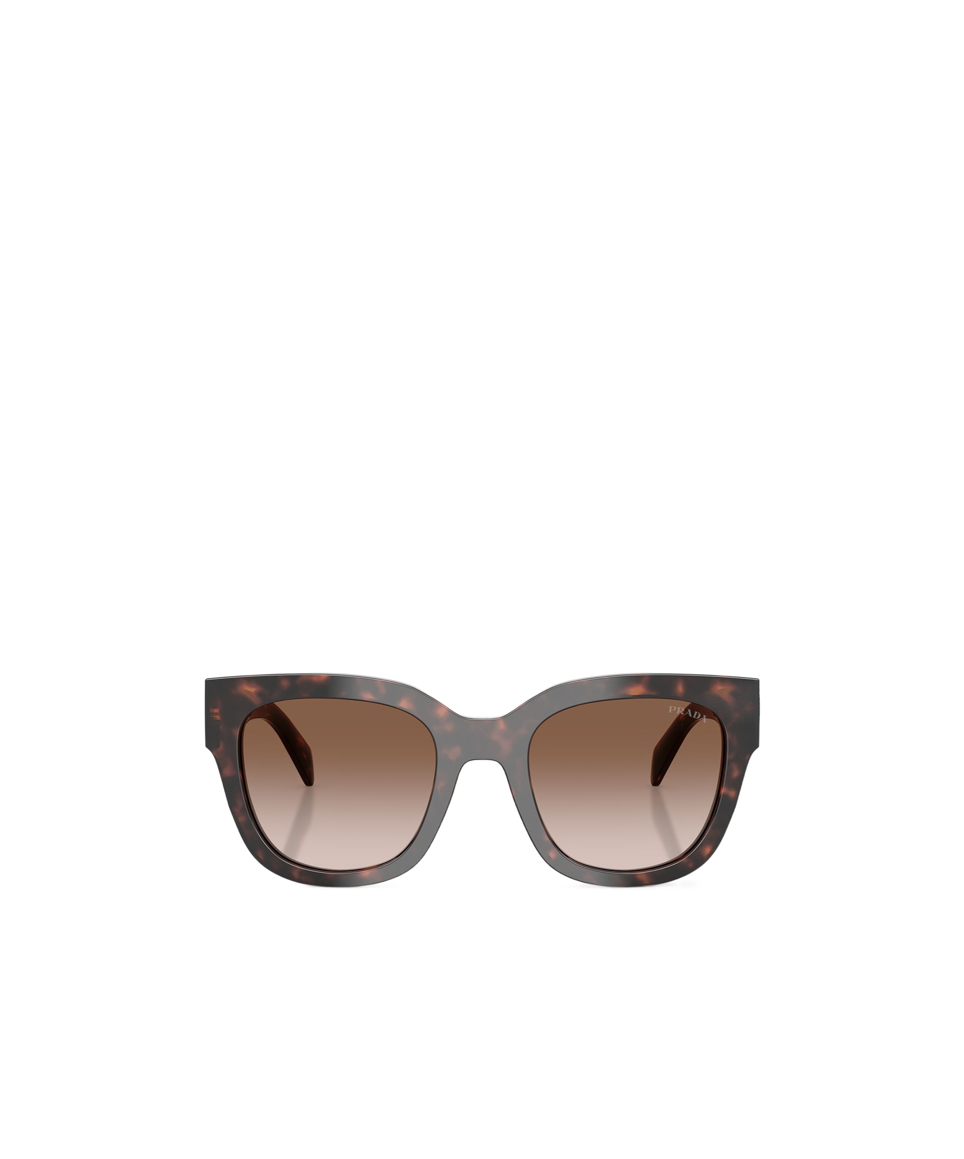 Prada Tortoiseshell Butterfly-frame Sunglasses In Brown