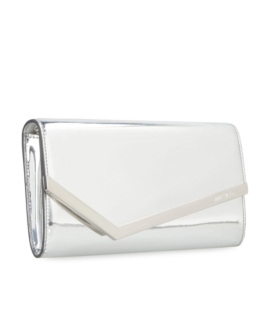 Jimmy Choo Flip Shoulder Bag In White