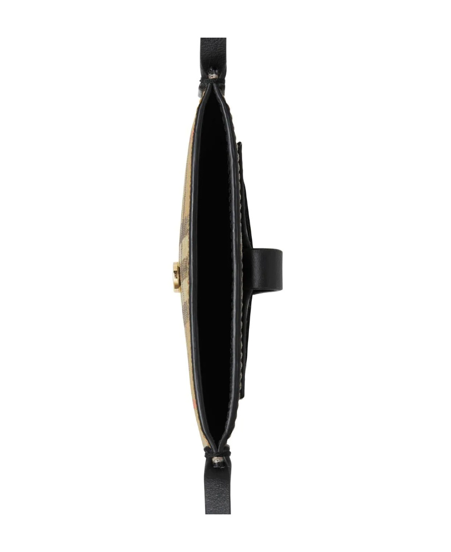 Burberry Anne Check-print Phone Bag In Multicolor