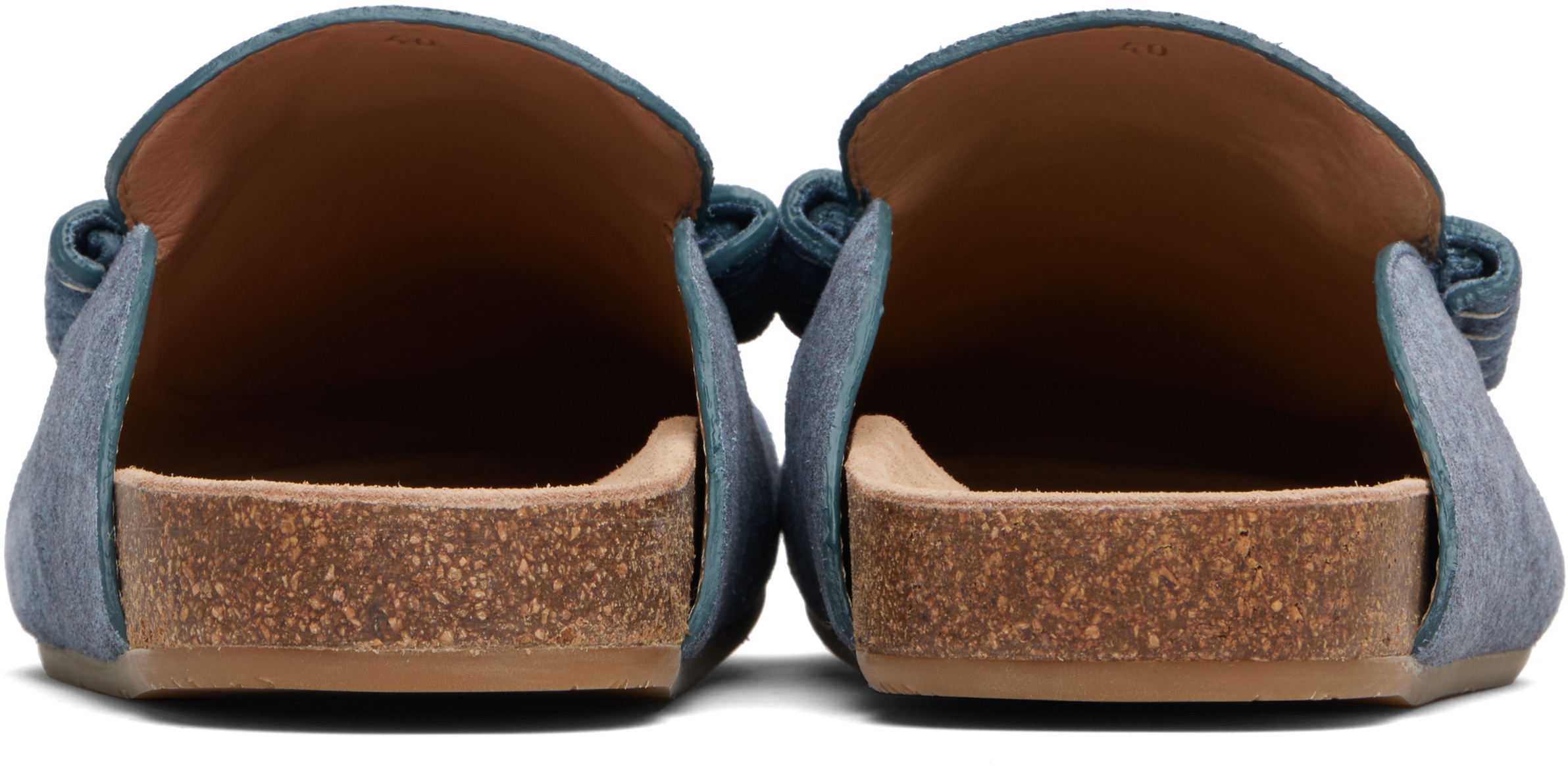 Jw Anderson Stitch Loafer In Blue
