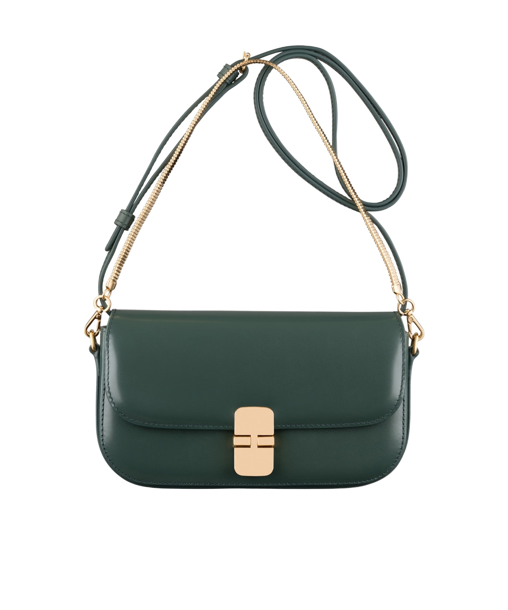Apc A.p.c. 'grace Chaine' Clutch In Green