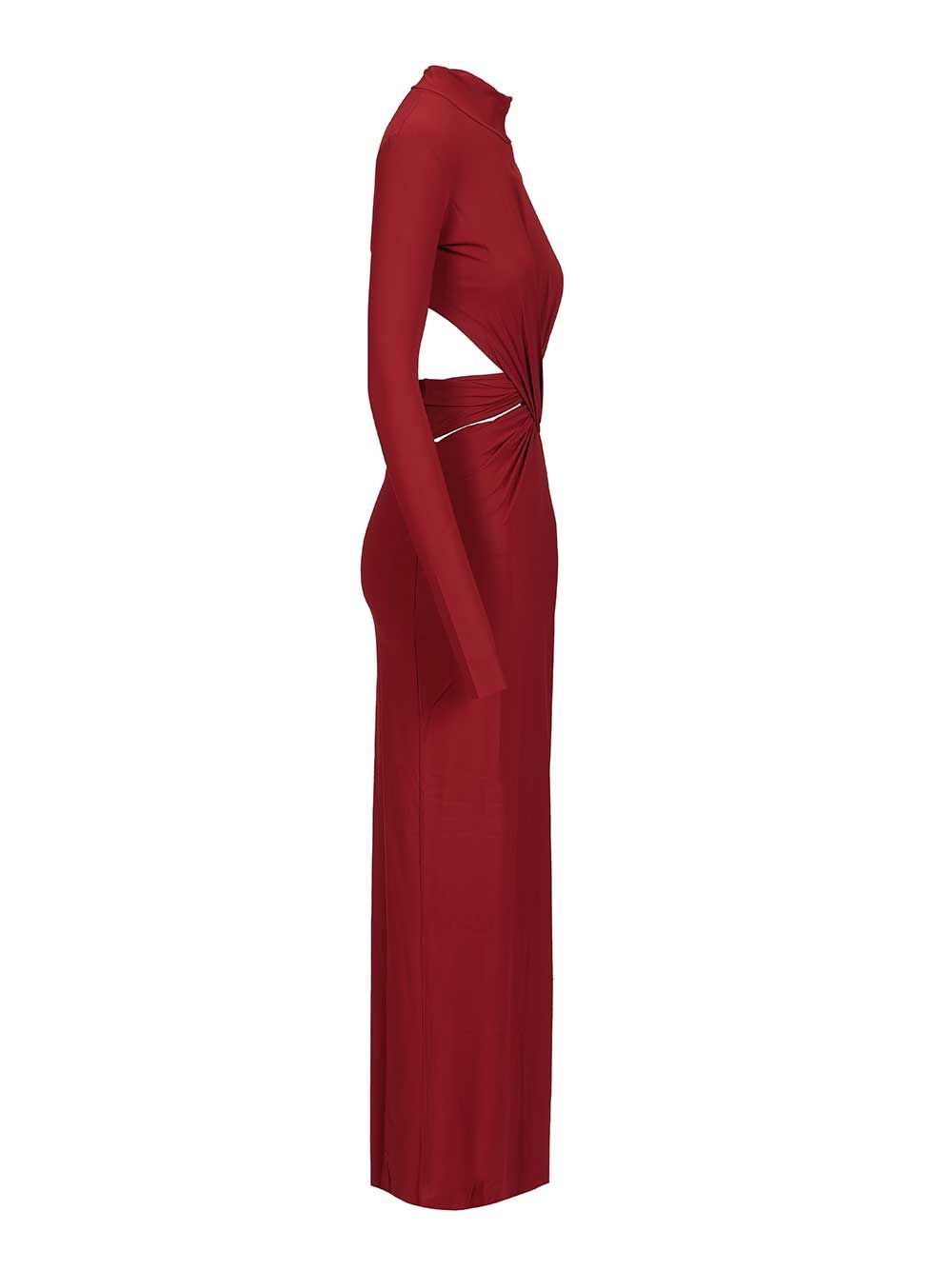 Amazuìn Leonie Maxi Dress Dresses Bordeaux In Burgundy
