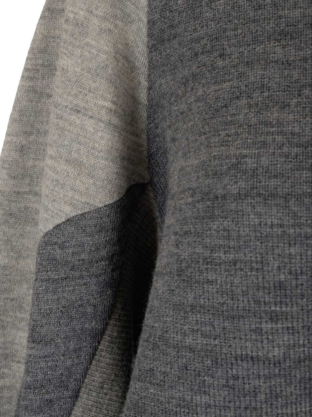 Stella Mccartney Oversized Colour-block Jumper In Black