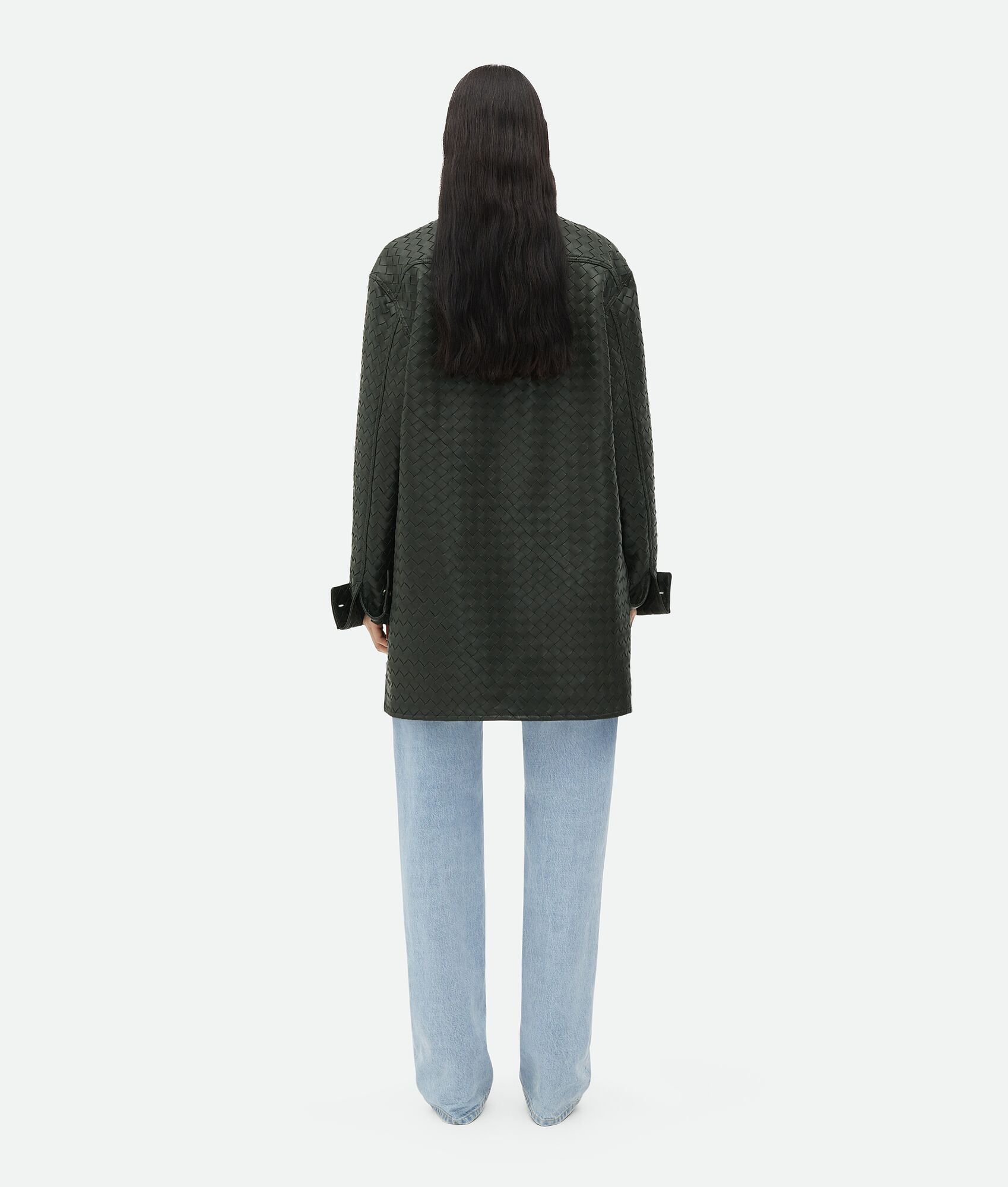 Bottega Veneta Long-sleeved Shirt In Gray