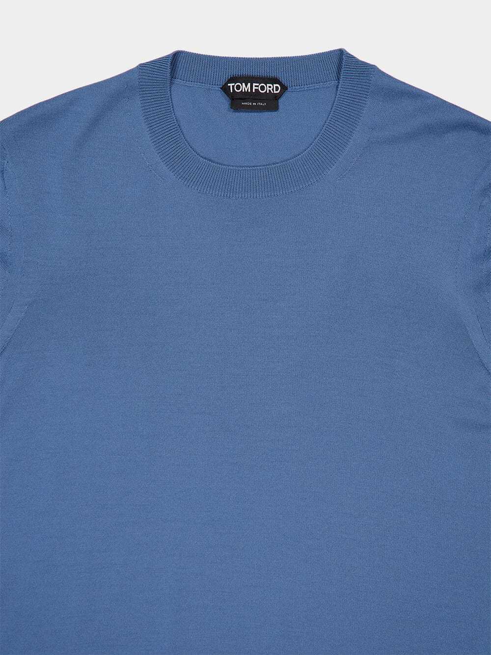 TOM FORD TOM FORD FINE GAUGE CREWNECK JUMPER 